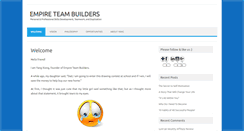 Desktop Screenshot of empireteambuilders.com
